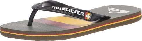 Quiksilver Men's Art Flip Flop Sandal, Black 1 Molokai Hotel Paradise, 7 in Saudi Arabia