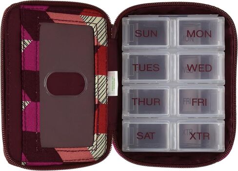 Vera Bradley Women's Signature Cotton Travel Pill Organizer in Saudi Arabia