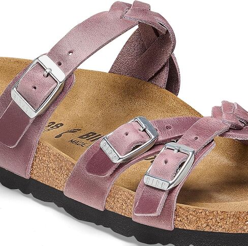 Oiled Nubuck Leather Franca Sandals by Birkenstock in Kuwait