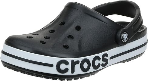 Crocs Unisex Men's and Women's Classic Translucent Clog, Black/Multi, 5 US in Kuwait