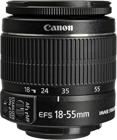 كاميرا Canon EOS Rebel T7 DSLR مع عدسة II مقاس 18-55 مم F/3.5-5.6 + حافظة + بطاقة SD سعة 32 جيجابايت (حزمة مكونة من 15 قطعة) (متجددة) in Kuwait
