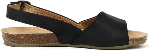 Stegmann Women's Clara Slingback Sandal - Adjustable Straps with Velcro, Cushioned Suede Footbed with Arch Support, Adjustable Back Strap & Elastic Goring, No-Pinch, Wide Toe Box - Medium Width in Saudi Arabia