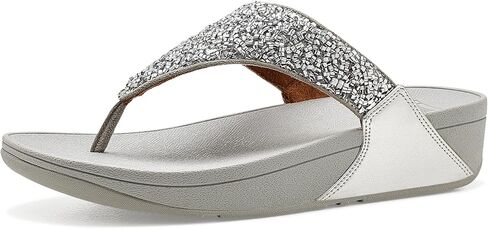 FitFlop Lulu Shimmerfoil Toe-Thongs in Kuwait