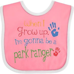 inktastic Park Ranger Future Baby Bib in Kuwait