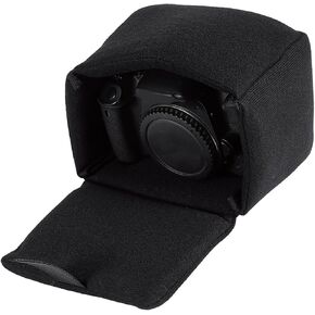 Drfeify DSLR Camera Bag Insert, Velvet Liner with Hook and Loop for Shockproof Protection, Fits Backpack Laptop Bag Trolley (Orange) in Kuwait