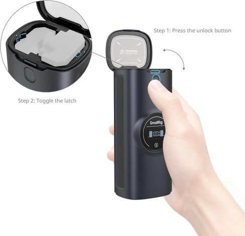 شاحن بطارية كاميرا طاقة SMALLRIG EN-EL15c لنيكون، خلايا LG مدمجة بقدرة 13600 مللي أمبير في الساعة، شاحن بفتحة مزدوجة 35 وات، شاشة عالية الدقة، متوافق مع Nikon ZR Z6III Zf Z8 Z7II Z7 Z6II Z6 D850 D810 D780 D750 D7500 in Kuwait