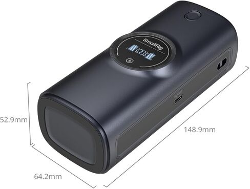 شاحن بطارية كاميرا طاقة SMALLRIG EN-EL15c لنيكون، خلايا LG مدمجة بقدرة 13600 مللي أمبير في الساعة، شاحن بفتحة مزدوجة 35 وات، شاشة عالية الدقة، متوافق مع Nikon ZR Z6III Zf Z8 Z7II Z7 Z6II Z6 D850 D810 D780 D750 D7500 in Kuwait