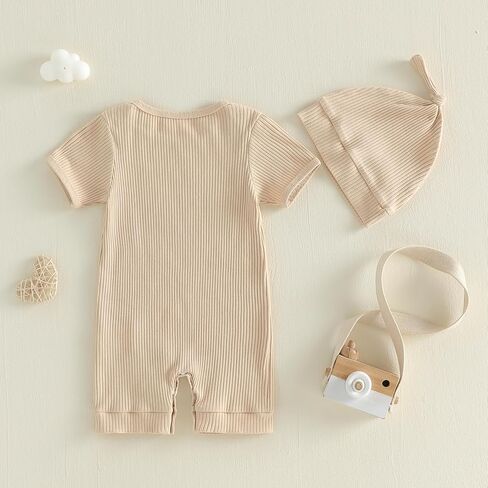 Newborn Baby Boy Clothes Is It Too Soon To Ask For A Fire Truck Knit Short Sleeve Romper Bodysuit Firefighter Outfit in Saudi Arabia