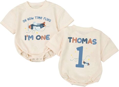 Custom Ofishally One Birthday Outfit, Personalized Fishing 1st Birthday Boy Sweater Romper, 1 Year in Saudi Arabia