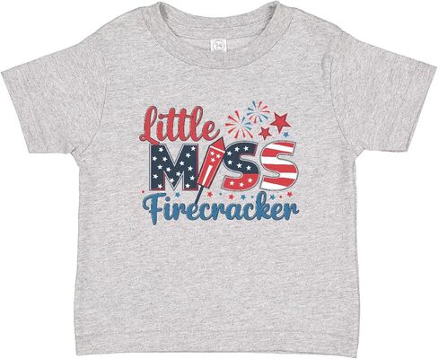 inktastic Little Miss Firecracker Baby T-Shirt in Kuwait