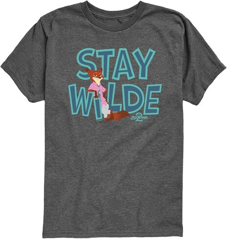 Zootopia 2 - Nick The Fox Stay Wilde - Toddler Short Sleeve Graphic T-Shirt in Saudi Arabia