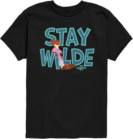Zootopia 2 - Nick The Fox Stay Wilde - Toddler Short Sleeve Graphic T-Shirt in Saudi Arabia