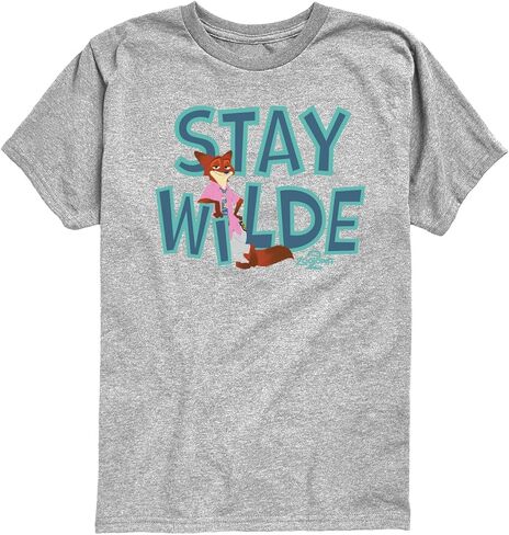 Zootopia 2 - Nick The Fox Stay Wilde - Toddler Short Sleeve Graphic T-Shirt in Saudi Arabia