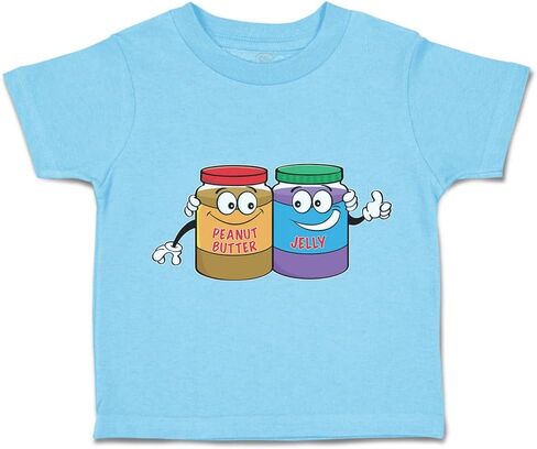 Toddler T-Shirt Peanut Butter - Jelly Cotton Incredible 0 Boy & Girl Clothes in Saudi Arabia