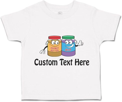 Toddler T-Shirt Peanut Butter - Jelly Cotton Incredible 0 Boy & Girl Clothes in Saudi Arabia