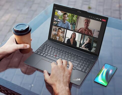 كمبيوتر محمول Lenovo ThinkPad E16 Business، شاشة WUXGA مقاس 16 بوصة، AMD Ryzen 5 7530U (Beat i7-1165G7)، ذاكرة الوصول العشوائي 16 جيجابايت، 512 جيجابايت PCIe SSD، كاميرا ويب، HDMI، RJ-45، قارئ بصمات الأصابع، Wi-Fi 6، Windows 11 Pro، أسود (متجدد) in Kuwait