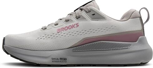 Brooks Women’s Ariel GTS 26 Supportive Running & Walking Shoe - Oyster Mushroom/Alloy/Pink - 10 X-Wide in Kuwait