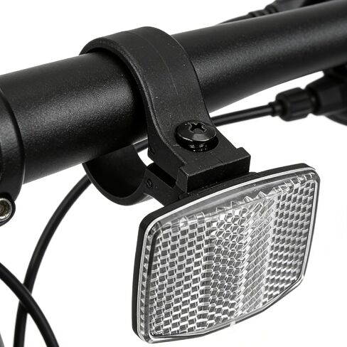 8Pcs Bike Reflectors + 2 Bells, Front Rear Bicycle Reflectors for Night Riding, Bicycle Wheel Reflector, for Handlebar Seatpost, Spoke, Bell in Kuwait