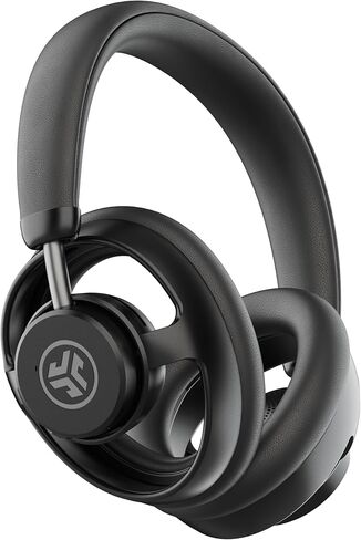 JLab JBuds Open Wireless Headphones, Black, Open-Back, Immersive Sound, Dual Coaxial 35mm + 12mm Drivers, Comfortable Breathable Open Fit, All Day Listening 24 Hour Playtime, Customize App in Saudi Arabia