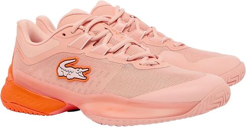 حذاء تنس نسائي من Lacoste AG-LT23 Ultra، وردي/برتقالي، 8 in Kuwait