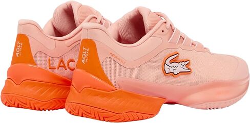 حذاء تنس نسائي من Lacoste AG-LT23 Ultra، وردي/برتقالي، 8 in Kuwait