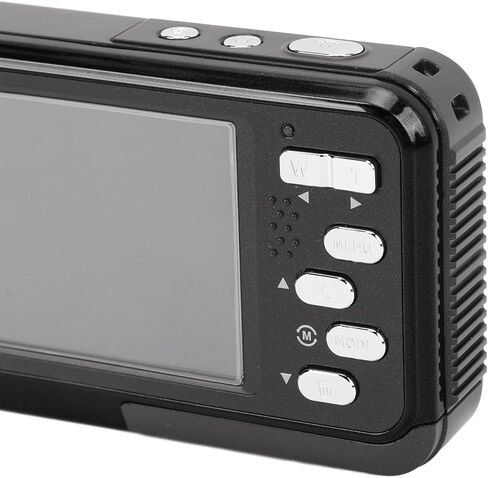Underwater Camera 4K Video 48MP Photo Dual Screen 11ft Water Selfie Camera - High Resolution, Autofocus and Long Battery Life, Perfect for Snorkeling and Outdoor (Black) in Kuwait
