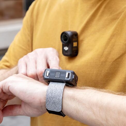 حامل معصم مغناطيسي JJC Osmo Nano مع حامل للرقبة لـ DJI Osmo Nano & Xtra Atto، حامل سوار معصم مغناطيسي قابل للتعديل بطول مراقبة في الوقت الحقيقي، صديق للبشرة in Kuwait