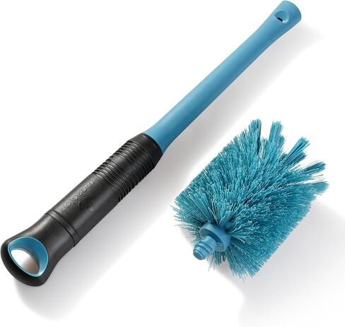 MOSOLAN 2-in-1 Bottle Brush Refills, Replacement Brush Heads, Smokey Blue, 3 Pack in Kuwait
