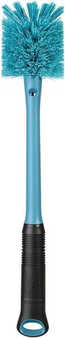 MOSOLAN 2-in-1 Bottle Brush Refills, Replacement Brush Heads, Smokey Blue, 3 Pack in Kuwait