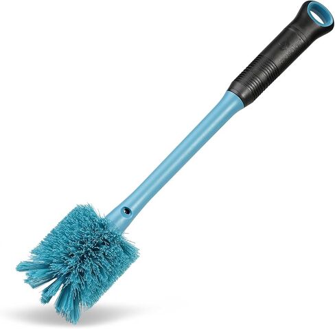 MOSOLAN 2-in-1 Bottle Brush Refills, Replacement Brush Heads, Smokey Blue, 3 Pack in Kuwait