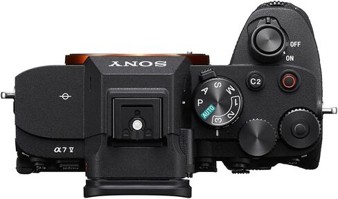 Sony ILCE-7M5/B a7 V Full-Frame Mirrorless Camera Body Bundle with MK320 Flash Speedlight, 72" Monopod, Wrist Grip Strap, 64GB Memory Card, Corel Photo Video Suite, Deco Photo Camera Bag + More in Kuwait