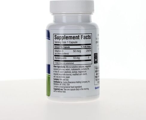 Prevagen Improves Memory - Regular Strength 10mg, 60 Capsules with Apoaequorin & Vitamin D 7-Day Pill Minder | Brain Supplement for Better Brain Health, Supports Healthy Brain Function in Saudi Arabia