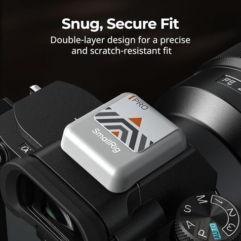 غطاء حذاء SmallRig Hot Shoe مكون من قطعتين (رمادي)، غطاء حماية لتركيب الحذاء الساخن لهاتف Sony A1 II / A9 III / A7 IV / A7 V / A7S III / A7R IV - (لا يستخدم مع القفص) in Kuwait