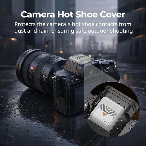 غطاء حذاء SmallRig Hot Shoe مكون من قطعتين (رمادي)، غطاء حماية لتركيب الحذاء الساخن لهاتف Sony A1 II / A9 III / A7 IV / A7 V / A7S III / A7R IV - (لا يستخدم مع القفص) in Kuwait