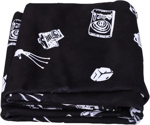 Self Adhesive Protective Wrap Cloth, 70x70cm Camera Lens Wrap, Reusable Storage Pouch for Electronics, Makeup, Travel Gear - Scratch & Dust Proof (70 * 70cm) in Saudi Arabia