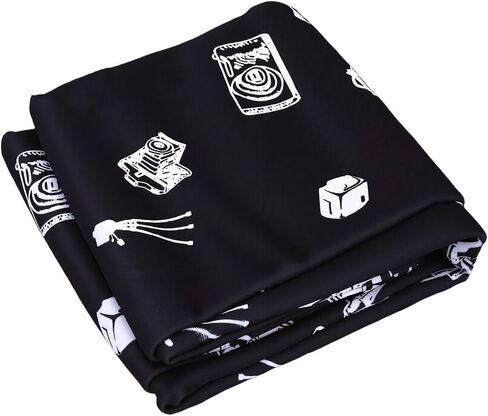 Self Adhesive Protective Wrap Cloth, 70x70cm Camera Lens Wrap, Reusable Storage Pouch for Electronics, Makeup, Travel Gear - Scratch & Dust Proof (70 * 70cm) in Saudi Arabia