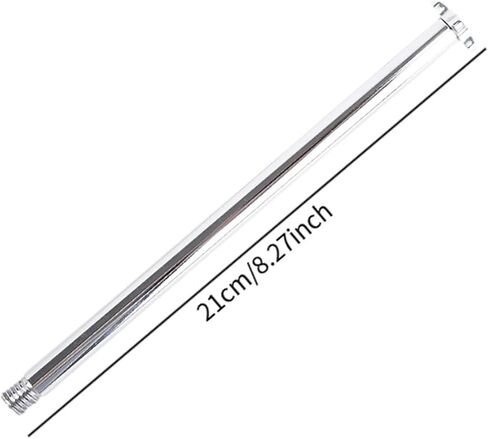 Telescope Counterweight Rod 12mm Diameter (0.5 inch) Metal Weight Bar 21cm (8.3 inch) Easy to Install Sturdy Professional Astronomy Accessory in Kuwait