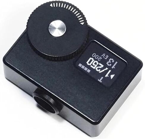COYEUX Camera Top Reflected Light Meter with OLED Display, 30° Spot Metering, Real-time and One-Button Operation, All-Metal Cold Shoe for Vintage Film Cameras and Analog Photography in Kuwait