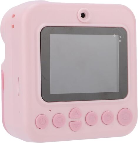 Instant Print Camera 48MP Photo 1080P Video Dual Lens Color Printing 16X Digital Zoom Camera for Vlog Recording Photography in Kuwait