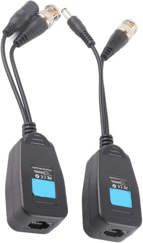 جهاز إرسال واستقبال فيديو Balun السلبي من Sonew لتحويل BNC إلى RJ45/TVI/AHD متوافق مع تقليل الضوضاء لأنظمة الكاميرات الأمنية in Kuwait