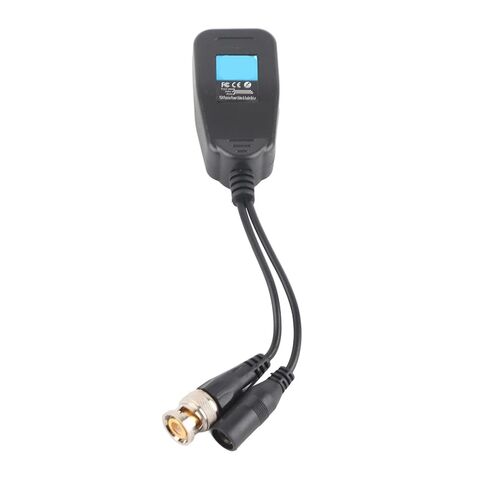 زوج من جهاز إرسال واستقبال Balun طاقة الفيديو السلبي CCTV Coax BNC إلى موصل RJ45 لأنظمة الكاميرا الأمنية عالية الدقة in Kuwait
