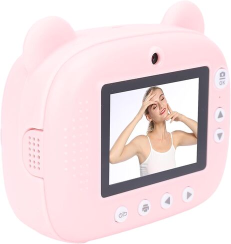 Drfeify Instant Print Camera, 48MP Dual Lens Portable Instant Camera with 32GB Memory Card, for Travel Family Memoirs Photography in Kuwait