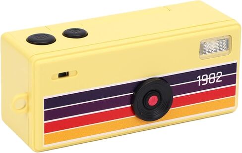 SUNGOOYUE Mini Digital Camera,0.96 Inch LCD Mini Camera with Built in Flash, for Daily Documentation and Celebrations (Yellow) in Kuwait