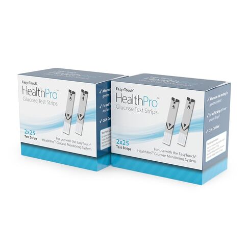 HealthPro Glucose Monitoring Meter with Lancing Device & 10 Lancets in Kuwait