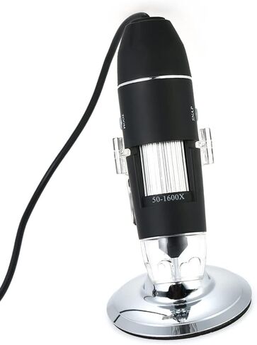 Irfora 1600X مجهر رقمي USB مع وظيفة OTG المنظار 8-LED عدسة مكبرة مع حامل in Kuwait