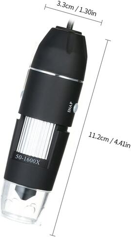 Irfora 1600X مجهر رقمي USB مع وظيفة OTG المنظار 8-LED عدسة مكبرة مع حامل in Kuwait