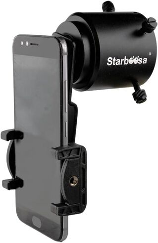 Phone-to-Spotting Scope Adapter for Digiscoping – Fits 29–53mm Eyepiece OD (1.25"–2") – Rugged Aluminum Body with Protective Pads in Kuwait