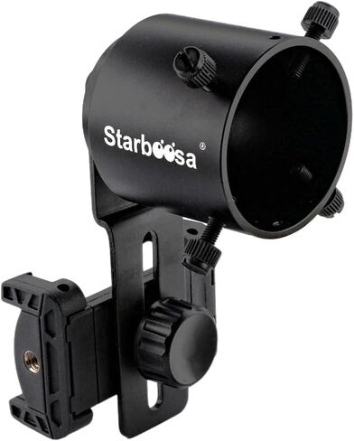 Phone-to-Spotting Scope Adapter for Digiscoping – Fits 29–53mm Eyepiece OD (1.25"–2") – Rugged Aluminum Body with Protective Pads in Kuwait