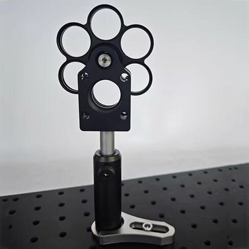 0.5 Inch Filter Wheel, Cage-Type Coaxial 6-Position Filter Wheel Holder, Threaded Interface, for Telescope - Planetary Moon Nebula Observation, Black in Saudi Arabia