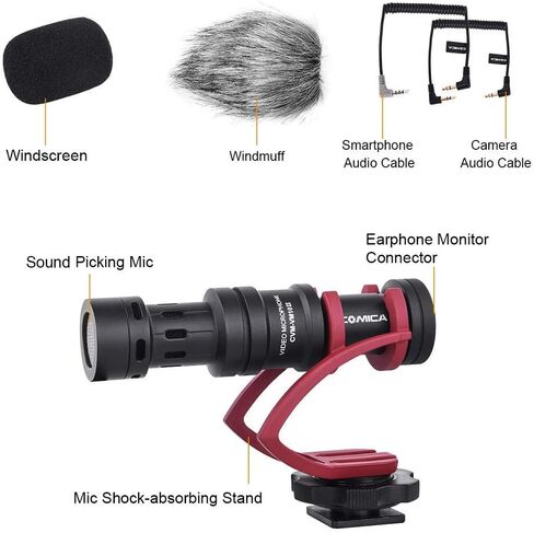 comica CVM-VM10II Mini Camera Microphone in Saudi Arabia